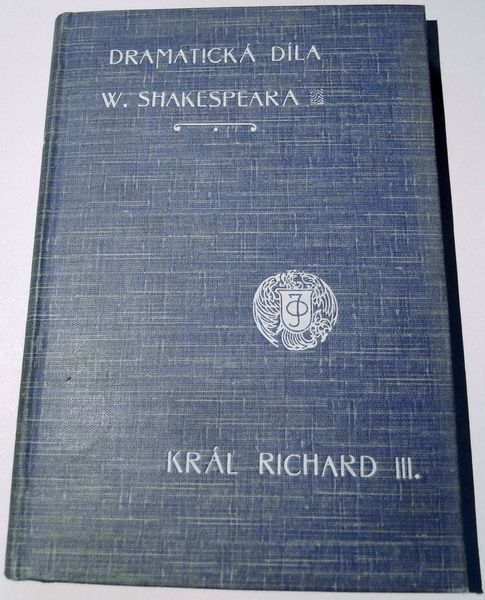 W. Shakespeare KRÁL RICHARD III. kniha